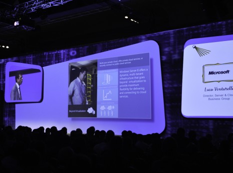 conference photography Microsoft Rome at NetApp Insight 2011